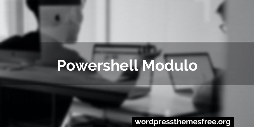 Mastering Powershell Modulo: The Ultimate Guide